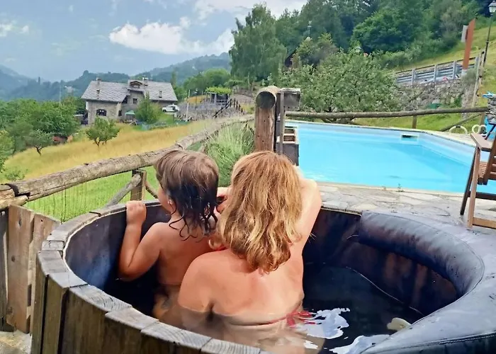 Drei-zimmer-wohnung La Mucca In Gignod By Interhome Apartment *