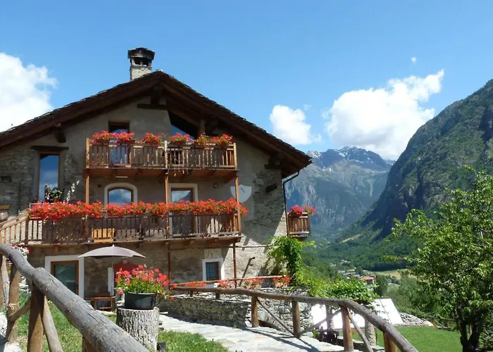 Drei-zimmer-wohnung La Mucca In Gignod By Interhome Appartamento Gignod